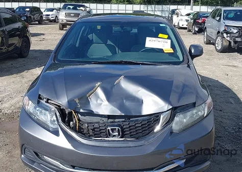 2013 Honda Civic Ex из США, поврежденный, VIN 19XFB2F87DE074803